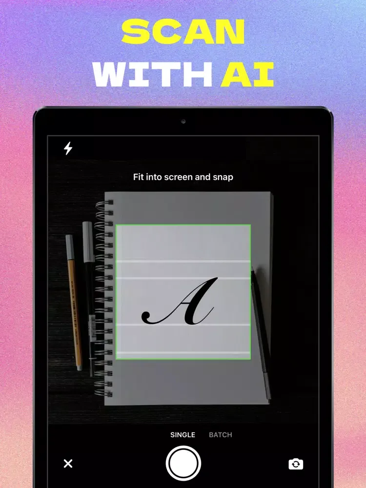 Captures d'écran de Fontory: Create Your Own Font iPad 