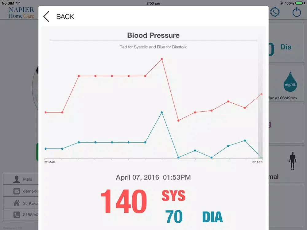 صور Napier HomeCare iPad 
