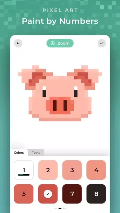 تصاویر Pixel Art: Paint By Numbers
