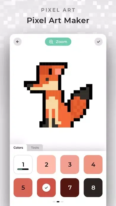 تصاویر Pixel Art: Paint By Numbers