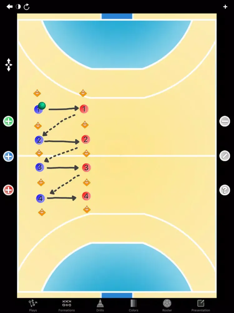 تصاویر Handball Coach Pro iPad 