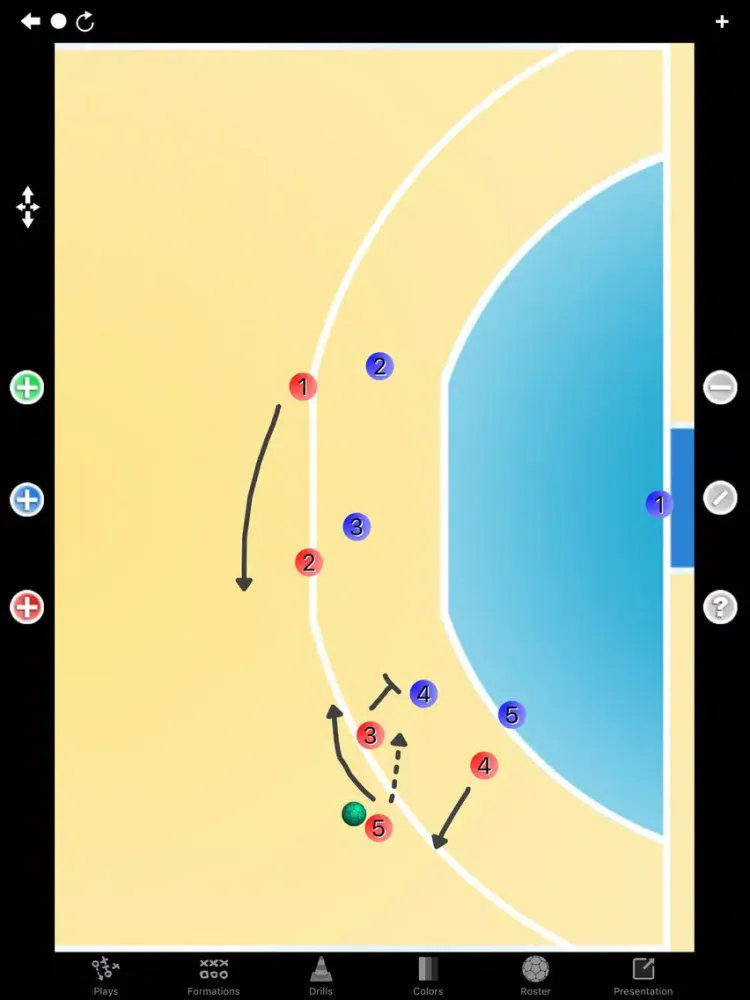 تصاویر Handball Coach Pro iPad 