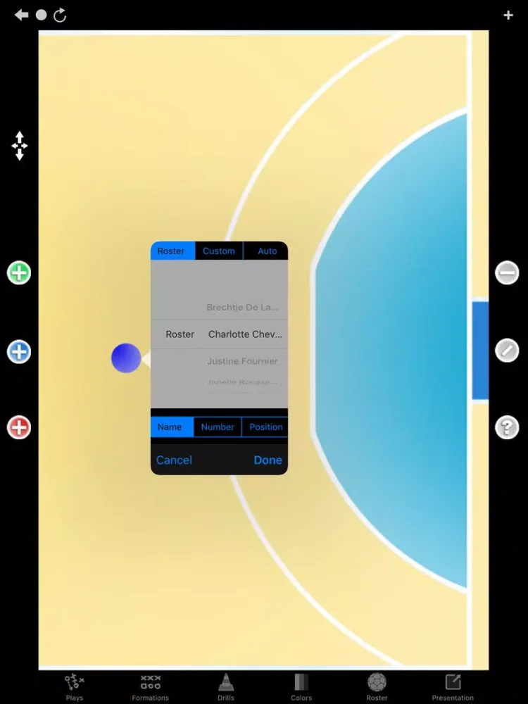 تصاویر Handball Coach Pro iPad 