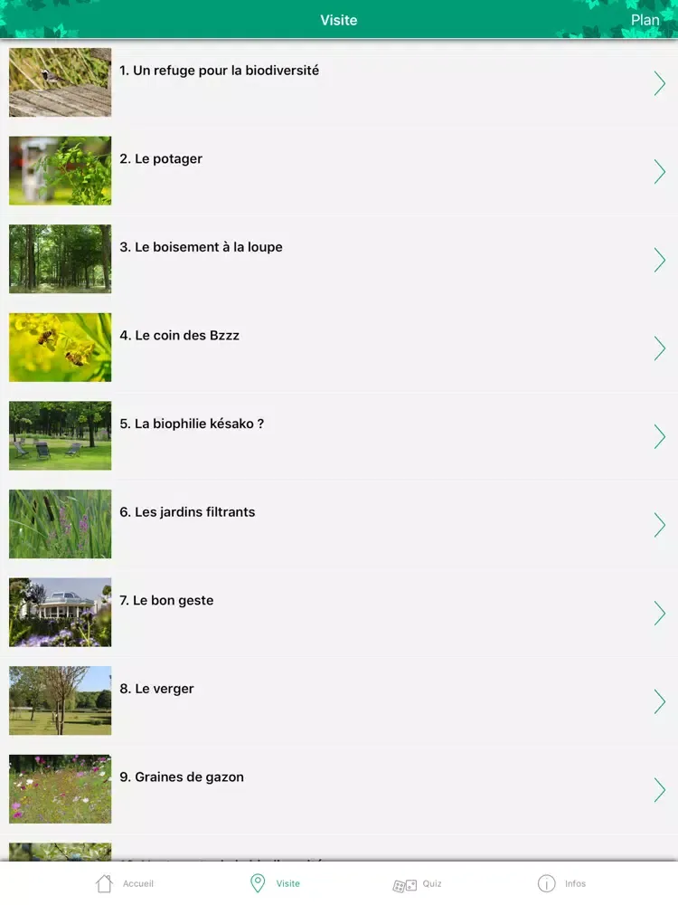 Ảnh chụp màn hình của Jardins de Challenger iPad 