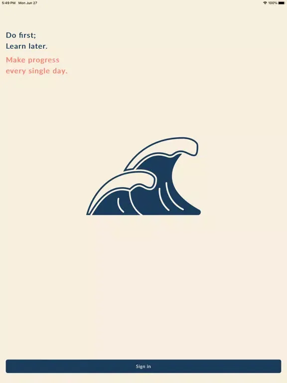 Zrzuty ekranu Progressor iPad 