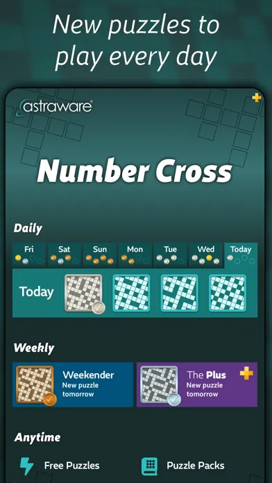 Astraware Number Cross 스크린샷