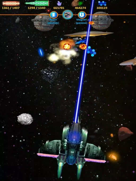 Stellar Strike: Space Shooter iPad  스크린샷