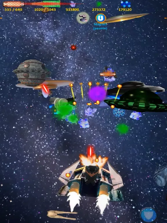 Stellar Strike: Space Shooter iPad  스크린샷