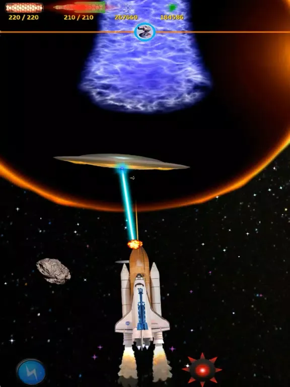 Stellar Strike: Space Shooter iPad  스크린샷