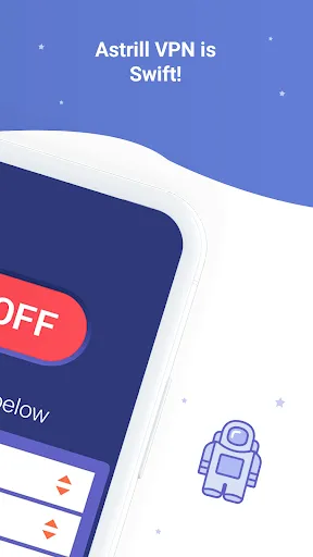 Tangkapan layar Astrill VPN