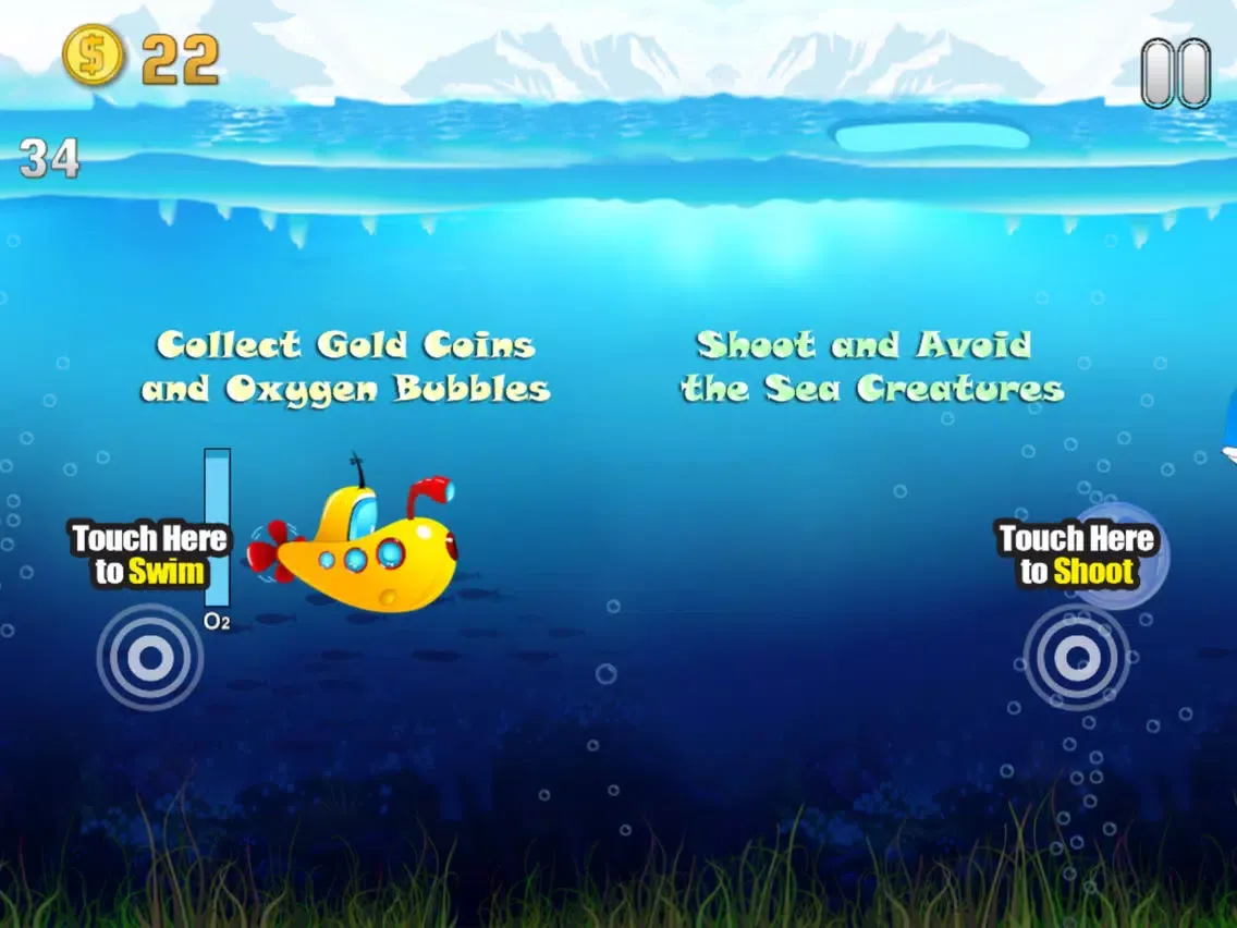 A Submarine Adventure: Sub Up Rescue Game iPad  স্ক্রিনশট