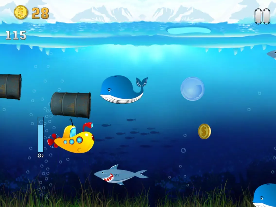 A Submarine Adventure: Sub Up Rescue Game iPad  স্ক্রিনশট
