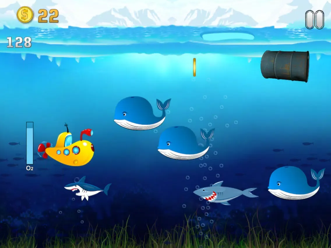 A Submarine Adventure: Sub Up Rescue Game iPad  স্ক্রিনশট