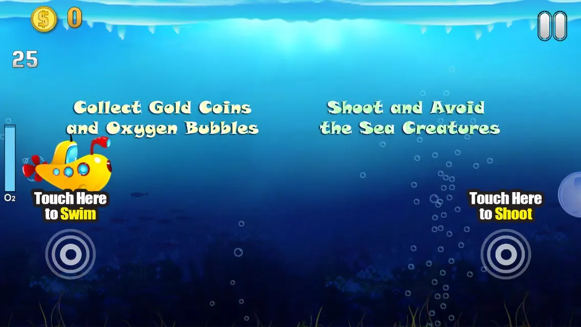 A Submarine Adventure: Sub Up Rescue Game স্ক্রিনশট
