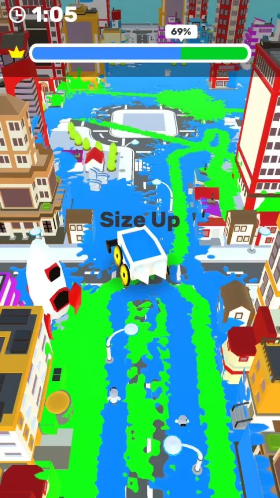 Tangkapan skrin Splat City