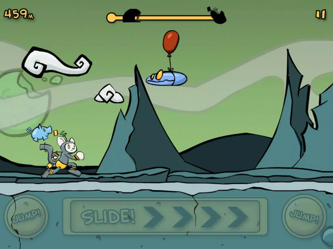 Capturas de tela do The Last Ace of Space iPad 