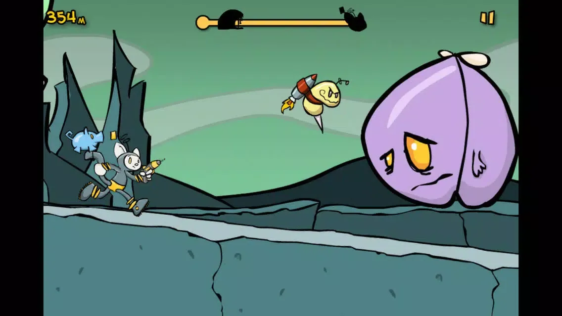 Capturas de tela do The Last Ace of Space