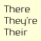 There They're Their