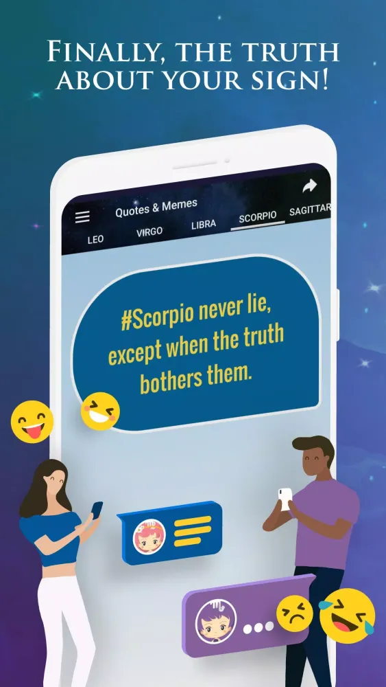 Captures d'écran de Astroguide - Horoscope & Tarot