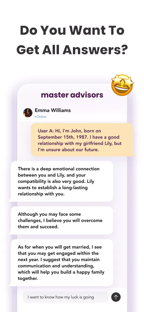 Screenshot di AstroGuru