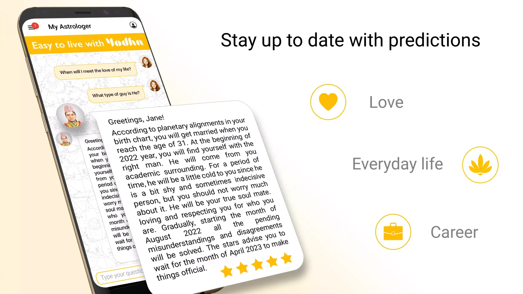 Yodha My Astrology Horoscope Ekran Görüntüleri