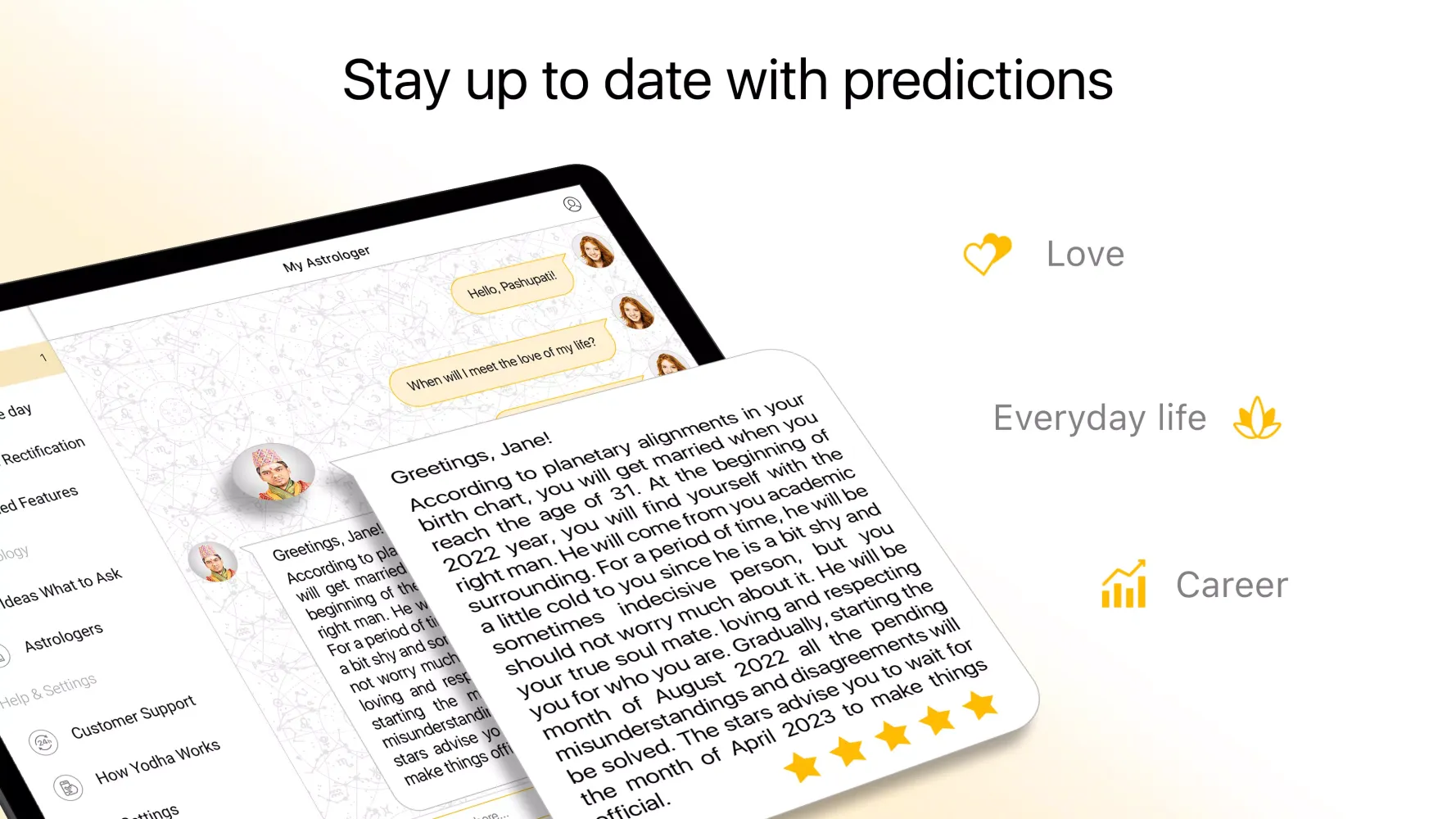 Yodha My Astrology Horoscope Ekran Görüntüleri