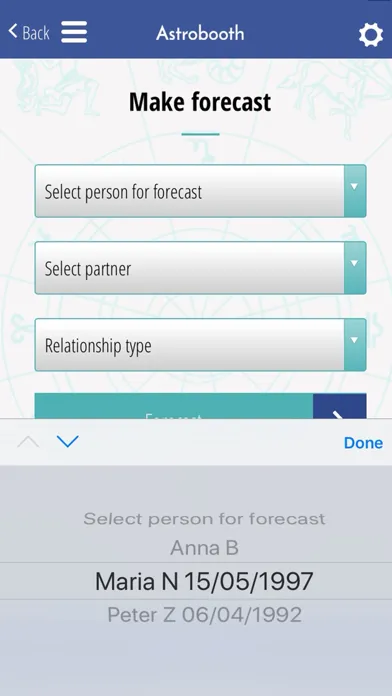 Astrobooth Relation aspects स्क्रीनशॉट