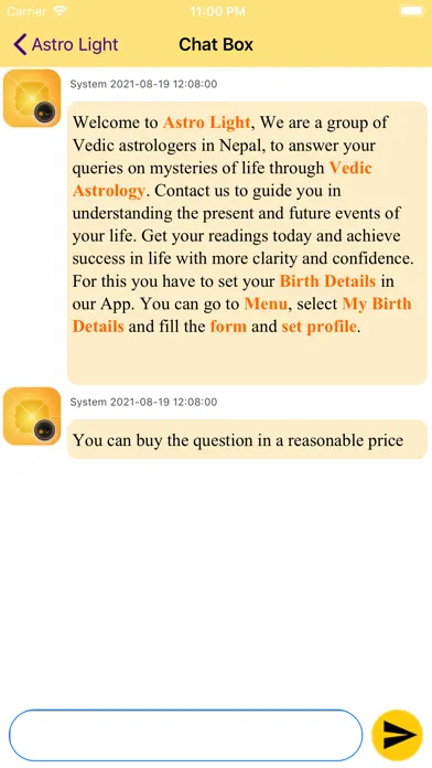 Скриншоты Jyotish : My Astrologer