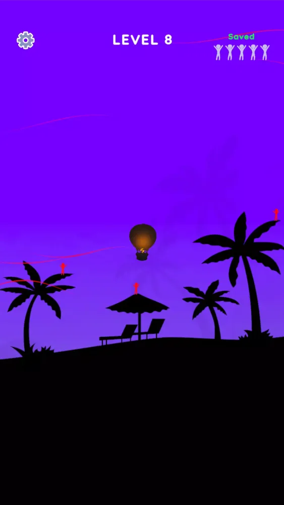 Stickman Balloon Rescue سکرین شاٹس