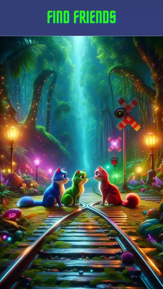 ภาพหน้าจอของ Cat Train