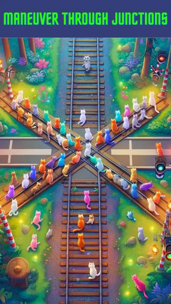 ภาพหน้าจอของ Cat Train