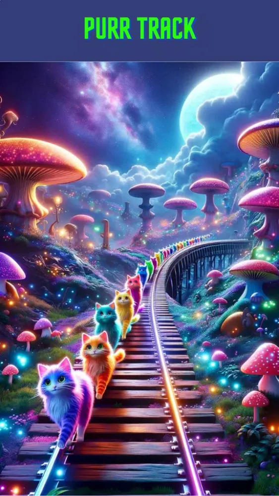 ภาพหน้าจอของ Cat Train