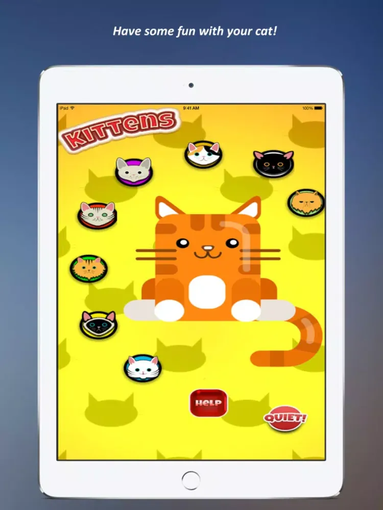 Cat Teaser Sounds iPad 應用截圖