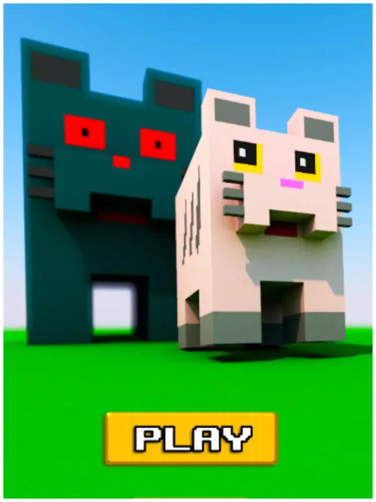 Laser Cat Craft iPad  스크린샷