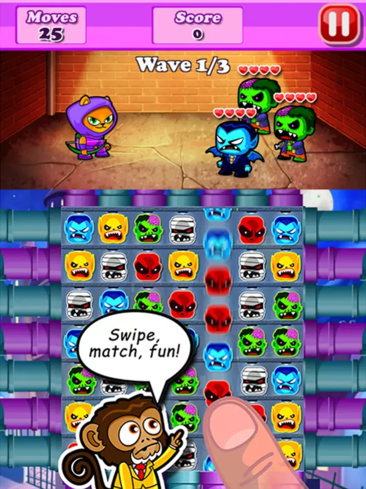 تصاویر Monster Pop Diary © 2015 [** NEW GAME **] iPad 
