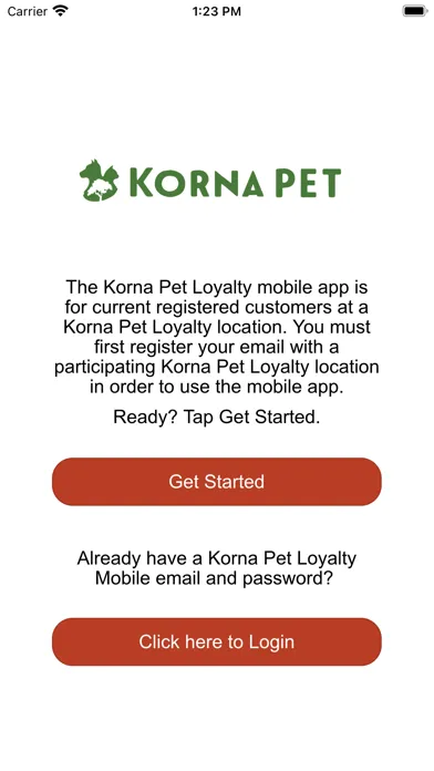 Captures d'écran de KORNA Pet