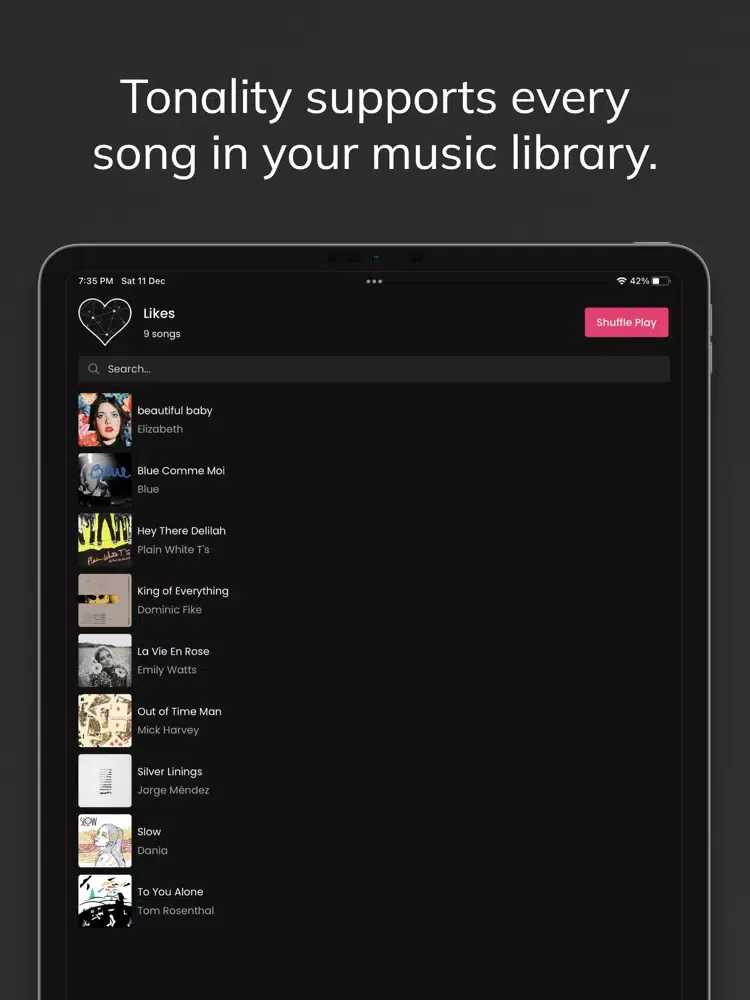 Tonality Harmonic Resonance iPad  Screenshots
