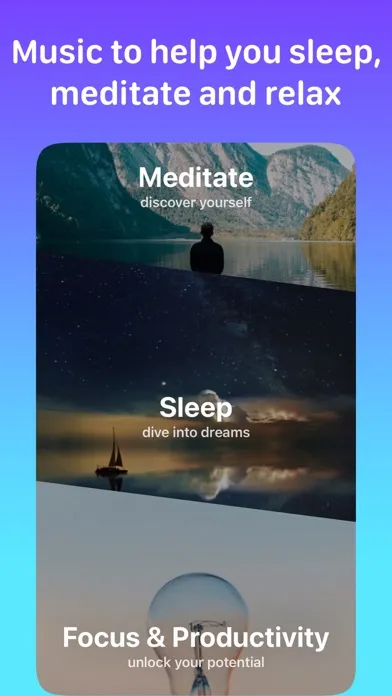 Captures d'écran de Airo: Sleep, Meditation, Relax