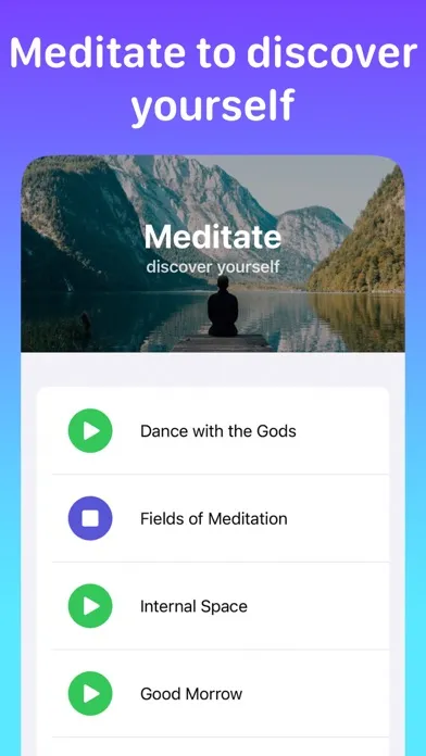 Captures d'écran de Airo: Sleep, Meditation, Relax