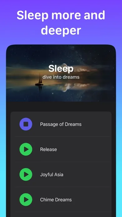 Captures d'écran de Airo: Sleep, Meditation, Relax