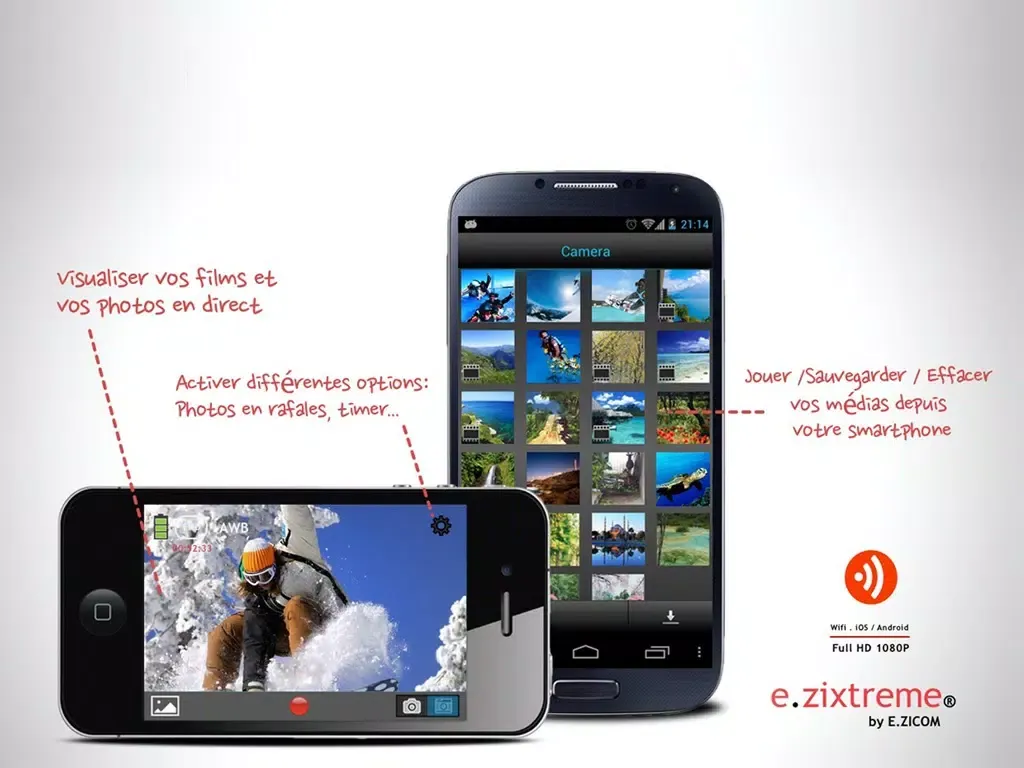 ภาพหน้าจอของ e.zixtreme iPad 