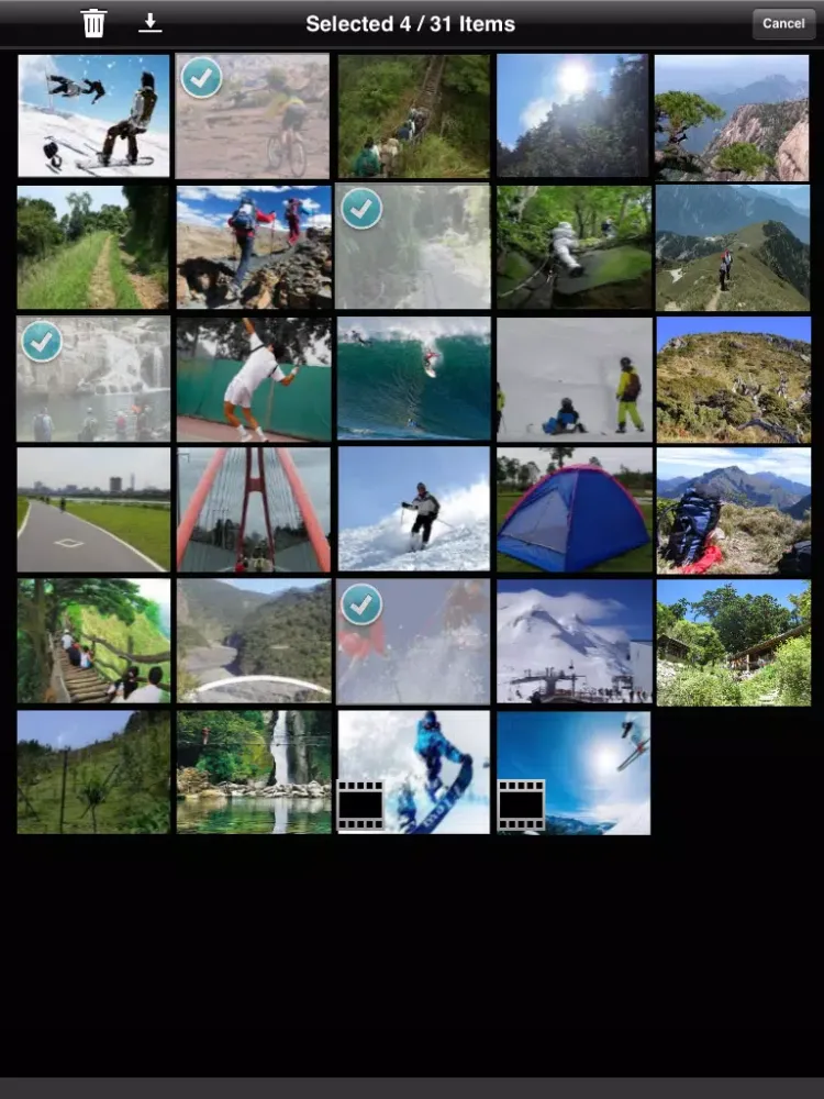 ภาพหน้าจอของ e.zixtreme iPad 