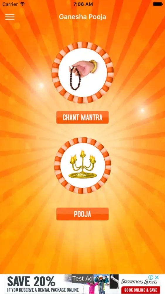 Ganesha Pooja and Mantra 스크린샷