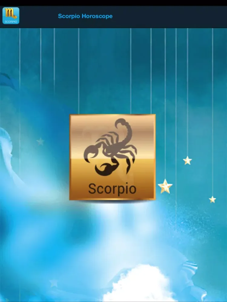 Scorpio Horoscope iPad  Screenshots