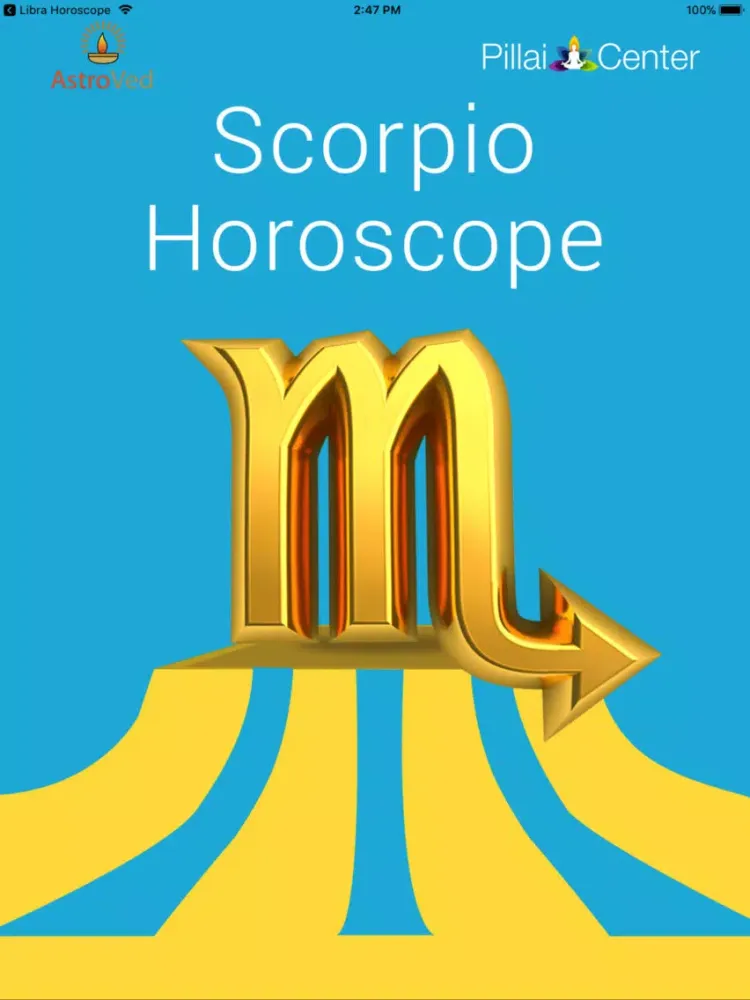 Scorpio Horoscope iPad  Screenshots
