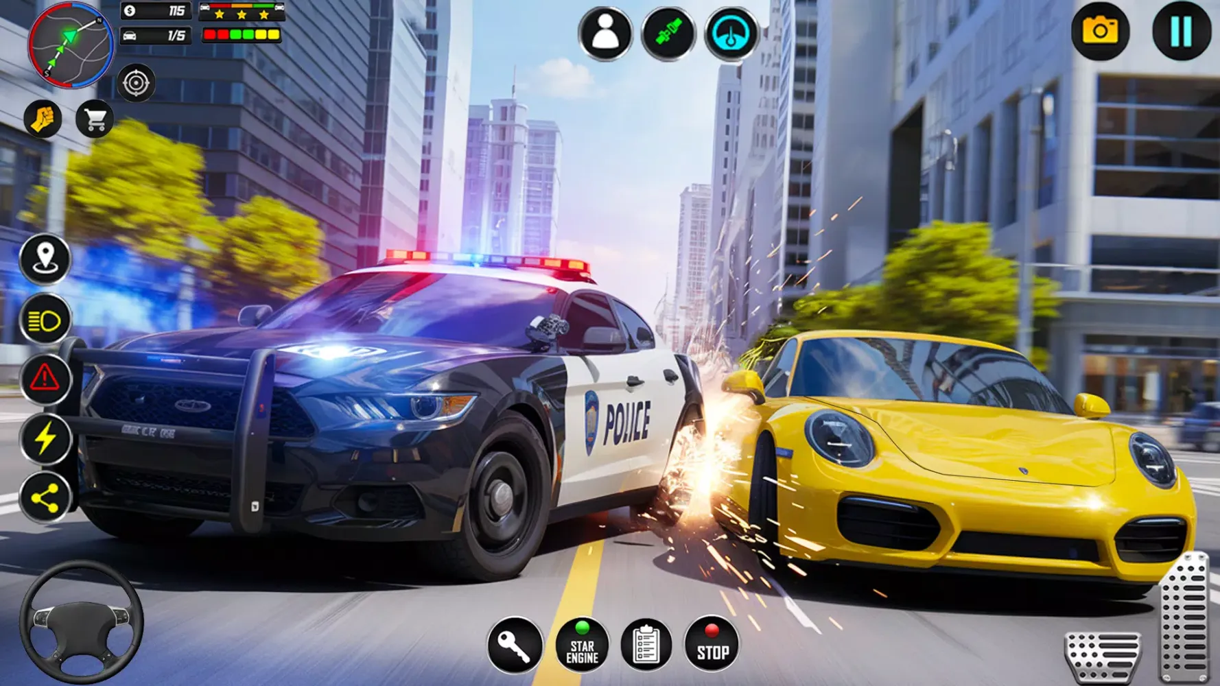US Police Cop Car: Police Game Screenshots