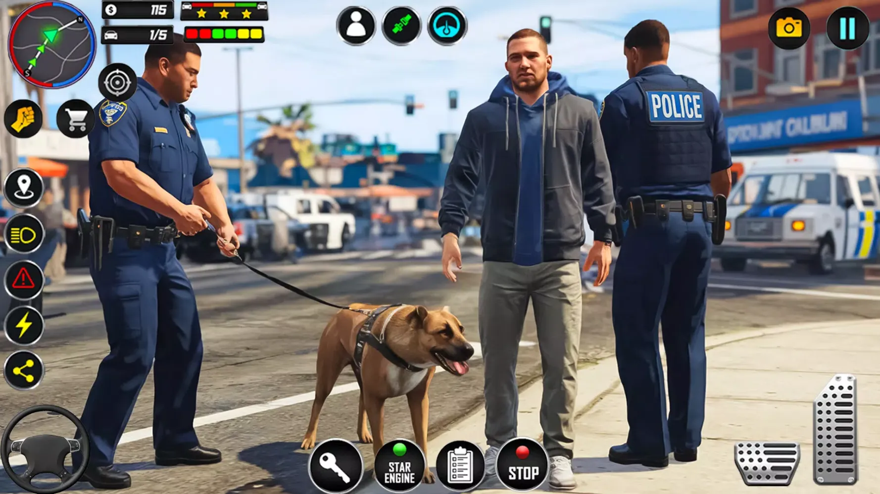US Police Cop Car: Police Game Screenshots