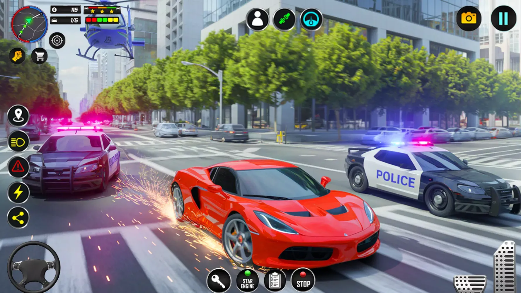 US Police Cop Car: Police Game Screenshots