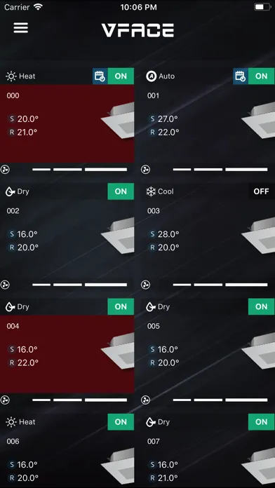 Zrzuty ekranu VFace Mobile