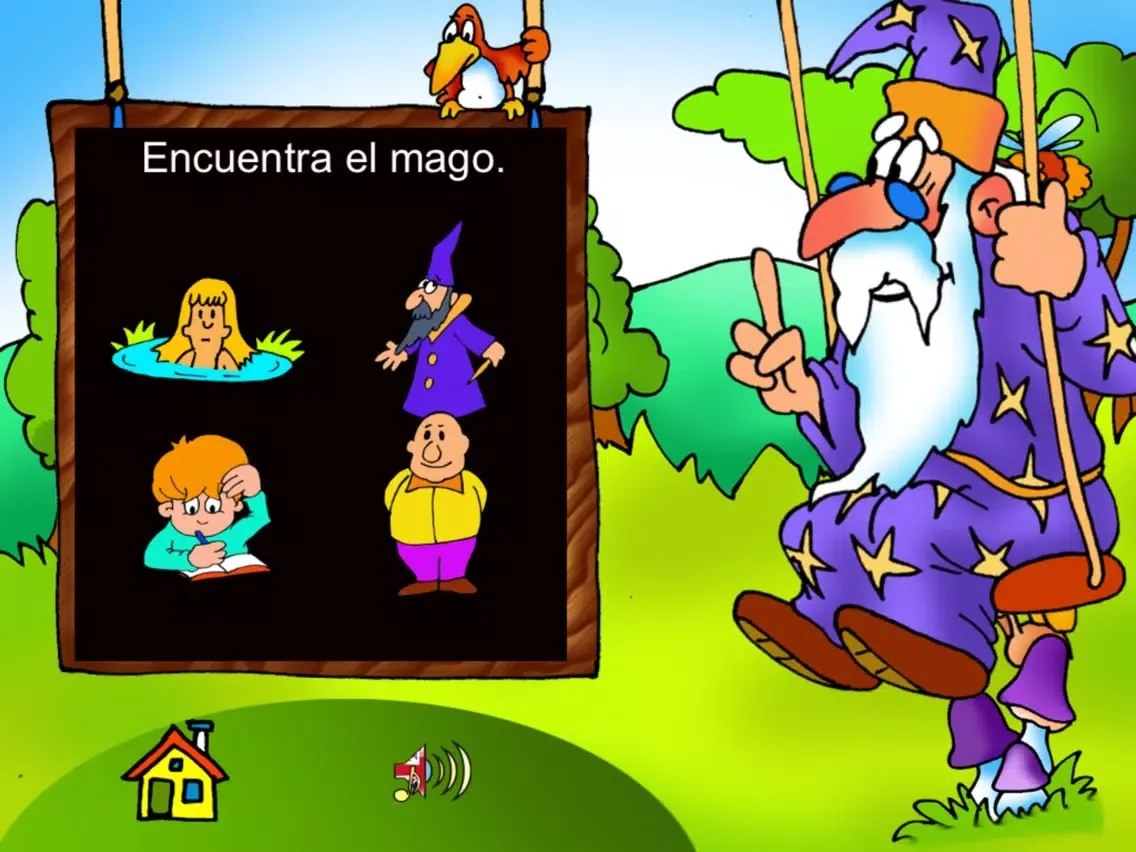 Tangkapan skrin Puss in Boots - Spanish for kids iPad 